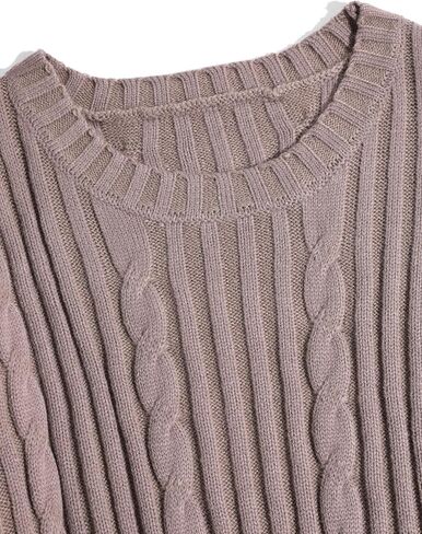 ZAFUL Mens Sweaters Casual Crewneck Textured Long Sleeve Color Block Vintage Knit Pullover Tops in Saudi Arabia