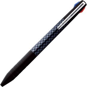 Uni Jetstream Slim Compact, 3 Colors Ballpoint Pen (Black, Red, Blue) 0.5mm, Black Body (SXE3JSS05.24)