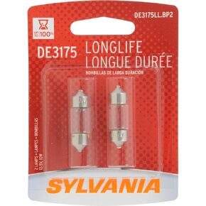 SYLVANIA DE3175 Long Life Miniature Bulb (Contains 2 Bulbs)