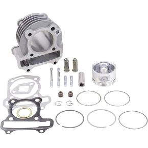 GOOFIT Performance Big Bore Cylinder Kit GY6 80cc 47mm for 139QMB ATV Scooter Moped Go Kart