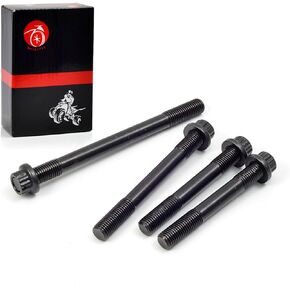 Cylinder Head Studs Nut Kit Stronger Heavy Duty for Honda Sportrax 400 TRX400EX 400EX TRX400X 400X 1999-2014