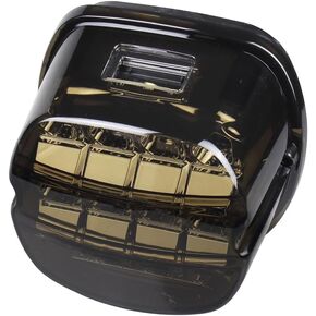 Smoked Layback LED Tail Lights Assembly Motorcycle Brake Taillights Compatible with Harley Touring Road King Road Glide Dyna Electra Glide Street Bob Fat Bob Sportster Ultra Limited