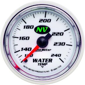 Auto Meter 7332 NV Mechanical Water Temperature Gauge