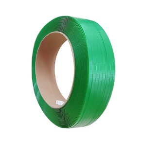 5/8" x.034 x1000ft Polyester (PET) Strapping Roll Pallet Packaging Poly Banding Plastic Packing Rope Green 1450lbs Break Strength