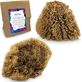 NAROA Natural Artist Sea Sponges for Painting 2 Pack | Large Art Tools for Decorating, Marbling, Sponging, Texturing and Crafts | Great for Artists & Children