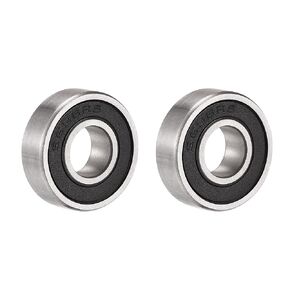 uxcell S698-2RS Stainless Steel Ball Bearing 8x19x6mm Double Sealed Bearings 2pcs