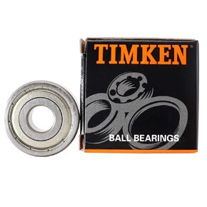 4Pack TIMKEN 6200-ZZ Double Metal Seal Bearings 10x30x9mm, Pre-Lubricated and Stable Performance and Cost Effective, Deep Groove Ball Bearings
