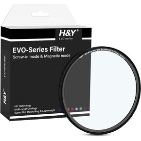 H&Y 95mm UV Filter Lens Filter Protection Filter Camera Lens Filter with Magnetic Adapter Ring, EVO Series
