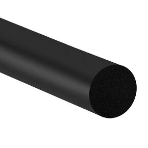 PATIKIL 3/4 Inch x 3.3 Feet Backer Rod, Foam Rope Caulk Crack Joint Filler Roll Seal Weather Strip for Home Construction, Black