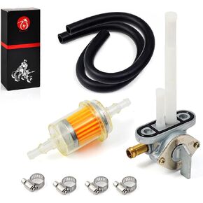 MOTO1988 Fuel Valve Petcock Tank Switch For Suzuki King Quad 300 1991-1993 Quadrunner 250 Quadrunner 4WD 1989-1994 OEM 44300-19B01