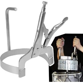 T-47781AC 1-2-3-4 and 3-5-Reverse Clutch Drum Clamp Removal and Installation Repair Tool Compatible with GM 6L50E 6L80E 6L90E Transmission Heavy Duty Steel