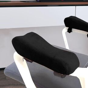 2 Pack Office Chair Armrest Pads, Memory Foam Gaming Chair Arm Rest Covers Ergonomic armrest Cushions for Office Chair,Desk Chair, Gaming Chair (Brown)
