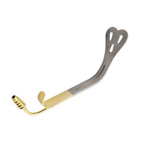 Weider Cheek Retractor with Suction Tube for Saliva Medium Size Surgical Dental Instruments