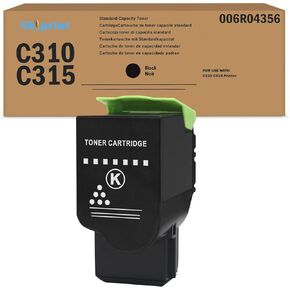 C310 C315 Black Toner Cartridge 3,000 Pages Compatible with Xerox 006R04356 Toner use for Xerox C310 C315 Printer