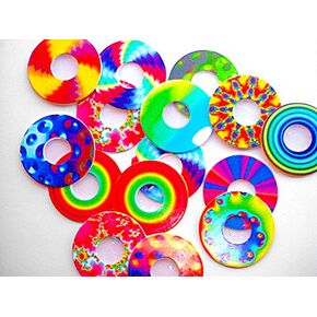 Diffraction Grating - Rainbow Peepholes, Package of 50