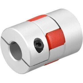 uxcell Shaft Coupling 10mm to 12mm Bore L35xD25 Flexible Coupler Joint for Servo Stepped Motor