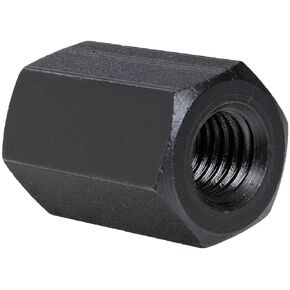 TE-CO Coupling Nut Black Oxide Finish, 1/2-13 Thread Size (5-Pack)