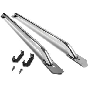 DNA MOTORING RAIL-009-SS Pair of Truck Bed Rails for 14-17 Silverado Sierra 5.5ft Bed,Metallic in Saudi Arabia