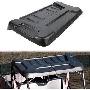 KUAFU UTV Hard Roof Compatible with 2011-2014 Polaris Ranger 400 500 570 800 Mid Size Black 2-in-1
