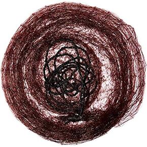 Royal RPH144LTDB-IN 24" Dark Brown Light Weight Hairnet, Disposable and Latex Free, Package of 144