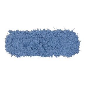Rubbermaid Commercial Products Twisted Loop-Dust Mop Head Replacement, 25-Inch, Blue, Cotton Refill for Industrial Use, Fits Standard Size Mop Frame