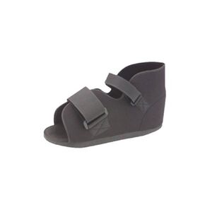 CB-PC000PED Polycast Cast Boot, Pediatric, Black Open Toe, PED size