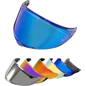 psler Helmet Visor for K6 K6s - K6 K6 s Visor Helmet Face Shield Helmet Accessories Replacement for K6 K6s,Aurora Clear Red