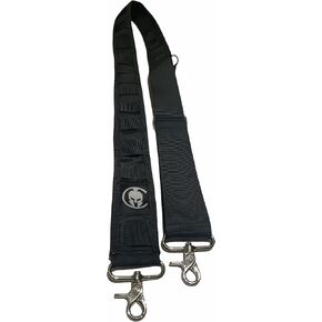 Modern Culture Firefighter EMS Radio Strap (52in. to 63in.), Tactical, Adjustable, Multi- Use, EMS, Firefighter, Police, Ranger, First Responder (Black) in Saudi Arabia