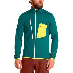 سترة Ortovox للرجال من الصوف الشبكي، سترة عالية جبال الألب، صوف ميرينو للتزلج in Kuwait