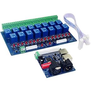 16 Channel DMX Controller Relay Switch Dimmer Kit 16 Way Relay Switch DJ Equipmet