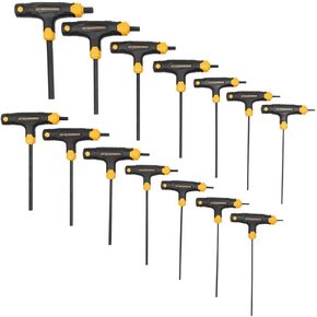 GEARWRENCH 14 Piece SAE/Metric T-Handle Hex Key Set - 83514