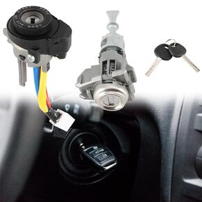 Ignition Lock Cylinder &Door Lock with 2 Keys Compatible with 2011 2012 2013 2014 2015 Kia Optima Ignition Switch Lock Cylinder and Door Lock Key Set 81905-2T040 819052T040