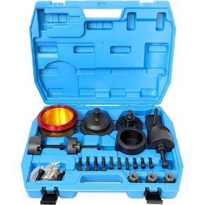 DPTOOL Crankshaft Seal Removal Kit,Crankshaft Front and Rear Oil Seal Remover and Installer Kit Compatible with BMW N40 N42 N45 N45T N46 N46T N52 N53 N54 N55 Engine