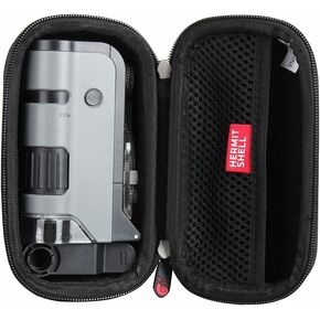 Hermitshell Hard Travel Case for Carson MicroFlip 100x-250x LED UV Lighted Pocket Microscope