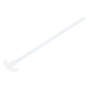 MECCANIXITY PTFE Electric Stirring Rod 400x85mm Length Overhead Stirrer Mixer Shaft with Foldable Paddle for Lab