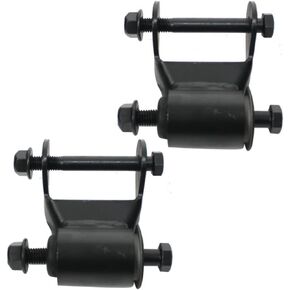 Pair Rear Leaf Spring Shackle Repair Kit Compatible 722-066 with Chevy K2500 GMC P1500 P3500 LH Driver & RH Passenger Side