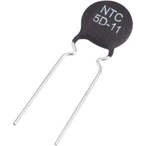 مقاومات الثرمستور uxcell NTC 5D-11 4A 5 أوم مستشعرات درجة الحرارة المحددة الحالية حزمة من 20