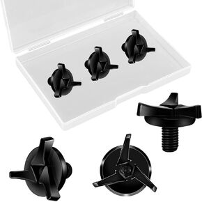 3pcs Helmet Screws, Motorcycle Helmet Screws Motorcycle Helmet Visor Screws Motorcycle Helmet Accessories (Black)