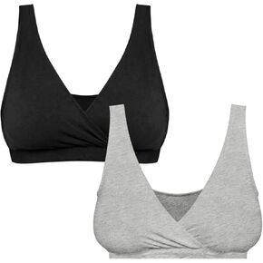 الأمومة الأمومة المرأة الناعمة القطن دنة التفاف الجبهة الأمومة والرضاعة النوم Bralette الصدرية S-3x in Kuwait