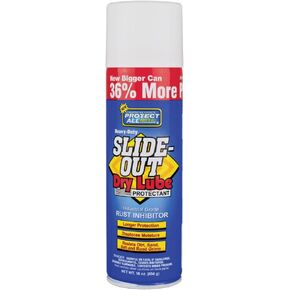 Protect All Slide-Out Dry Lube Protectant - 16 oz - Protect All 40003 , White