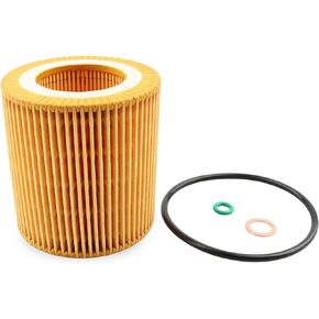 Oil Filter 11427953129 Compatible with BMW N52 N54 N55-128i 135i 320i 325i 325xi 328i 328xi 330i 330xi 335i 335xi 525i 525xi 528i xi 530i 530xi 535i 535xi M3 X1 X3 X5 Z4 F25 F30 E70 E90 E92 E93 More