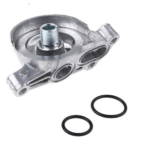 A-Premium Oil Filter Housing Case with 2 O-Rings Compatible with Honda CR-V CRV 2010-2014, Civic 2012-2015, Accord 2008-2012, Crosstour 2012-2015, 2.4L Gas, Replaces 15310R40A00, 15310-R40-A00