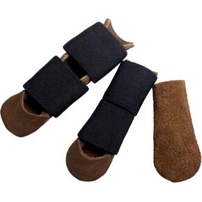 Thumb and Finger Guards (3 Pieces), Comfortable Protection for Fingers, Full Grain Leather, Handmade Carpenter Carving Accessories, Bourbon Brown in Saudi Arabia