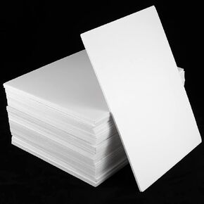 50 Packs 11 x 14 Inches White Foam Board, 1/8 Inch Thick Foam Core Backing Boards Mat Board Center for Photo Backdrop Board Wedding Signs Home Office Decoration DIY Crafts