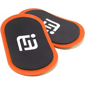 أقراص منزلقة برتقالية اللون، مزلقات أساسية، تستخدم بسلاسة على معدات تمرين أرضية السجاد in Kuwait