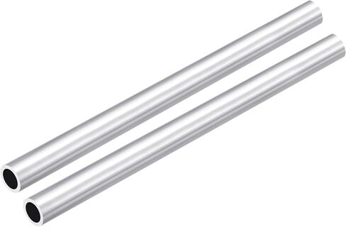 DMiotech 2Pack (8mm OD x 6mm ID) 6063 Aluminum Round Tube 200mm Length Industry Metal Tubing for Machinery Frame Construction DIY Projects in Saudi Arabia
