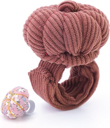 Wrist Pin Cushions, Sewing Needle Cushion kit with 1Pcs Elastic Strap Finger Ring Pincushions, Adjustable Strap Handcraft Needles Holder for Sewing and Quilting. (Peru) in Saudi Arabia