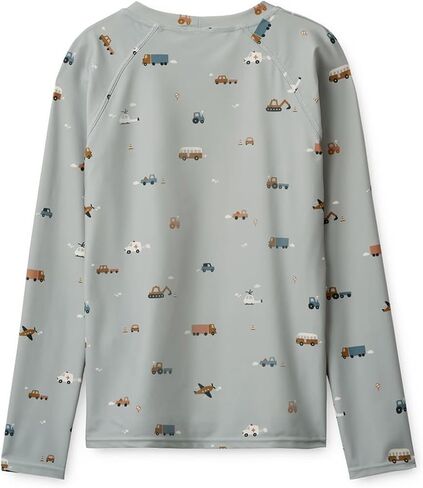 Boys and Girls Long Sleeve Rash Guard Shirt Neutral Swim Shirts in Saudi Arabia