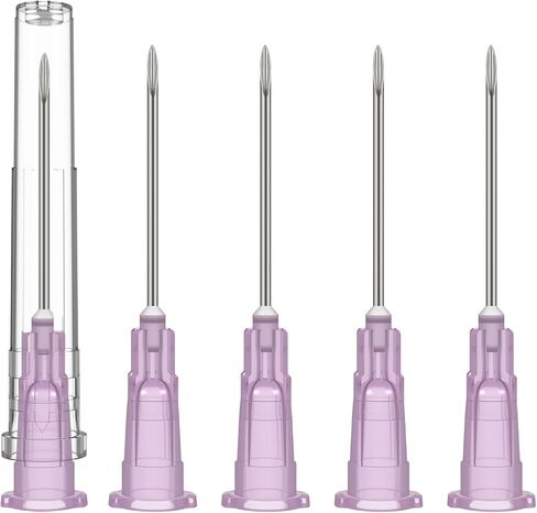 100Pack 18 Gauge 1 inch,Lab Measuring Supplies, Individually Packed in Saudi Arabia