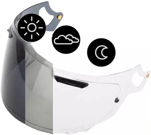 The Helmet Shop VAS-V MAX Visor for Corsair-X, Signet-X, Quantum-X, DT-X, Defiant-X and Regent-X Helmets (Clear) in Saudi Arabia